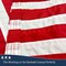 Small American Flag Boat Flag 16x24 US Flags for Outside Heavy Duty Outdoor Embroidered Stars 2 Brass Grommets for Marine UTV